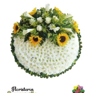 Corona fúnebre Adiós con Amor