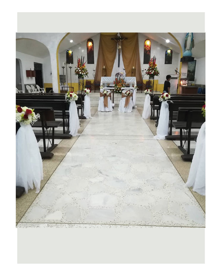 Arreglo banca de iglesia