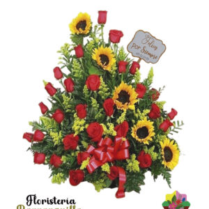 Arreglo floral de aniversario