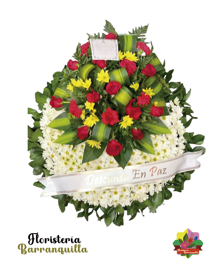 Corona fúnebre Ángel del Silencio