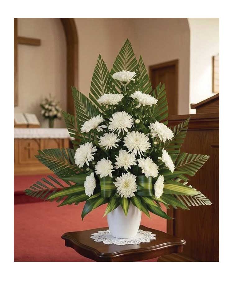 Laterales de altar flores