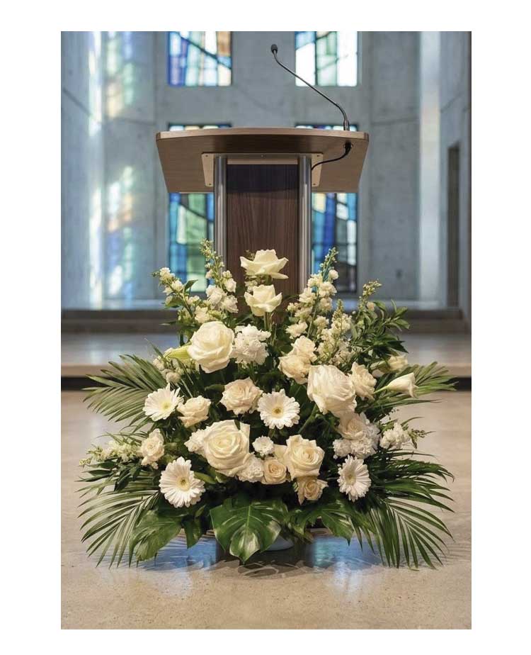 Pie de altar