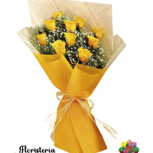 Ramo de flores amarillas