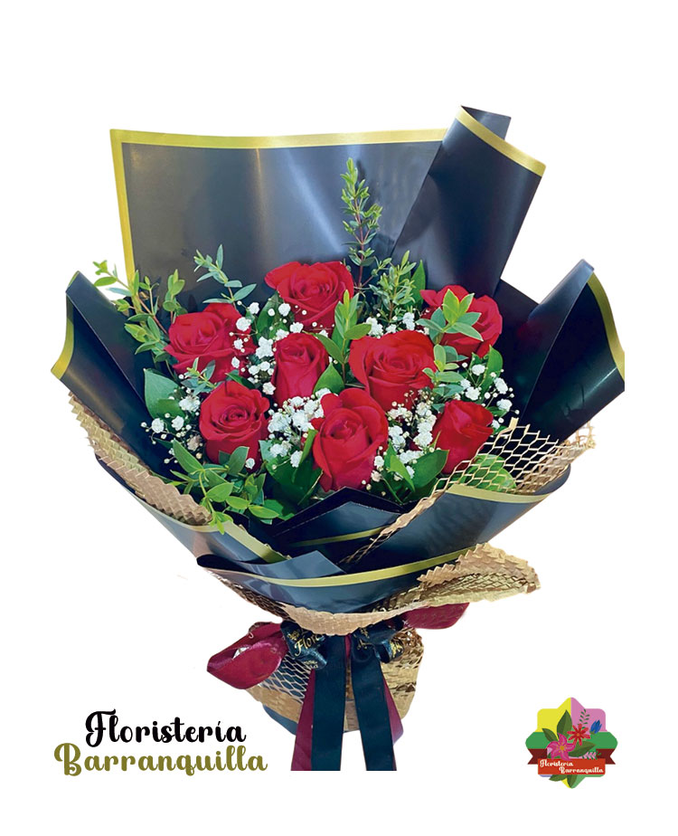 Ramo de rosas para el día de la madre