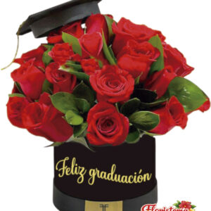 Ramo de rosas para grados