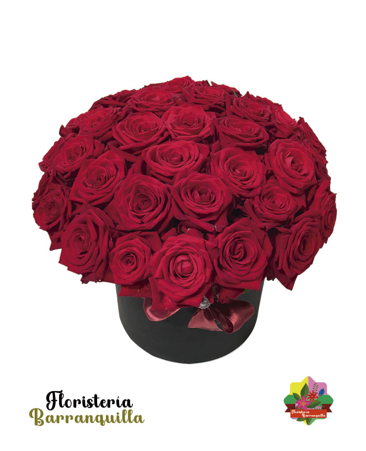 Ramo de rosas redondo