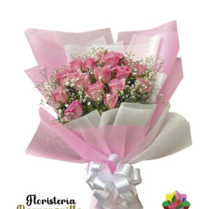 ramos de rosas rosadas