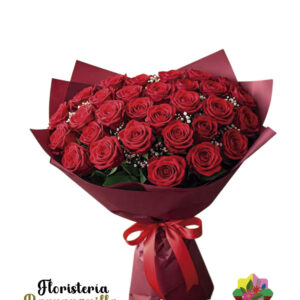 Ramos buchones de rosas